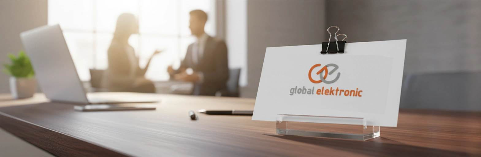 Vizitka Global Elektronic – kancelář